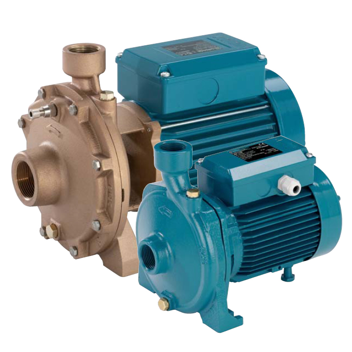 close coupled centrifugal pump with threaded ports
