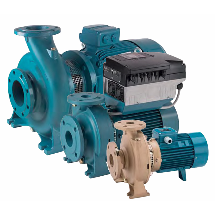 close coupled centrifugal pumps with flange connection - DIN EN733