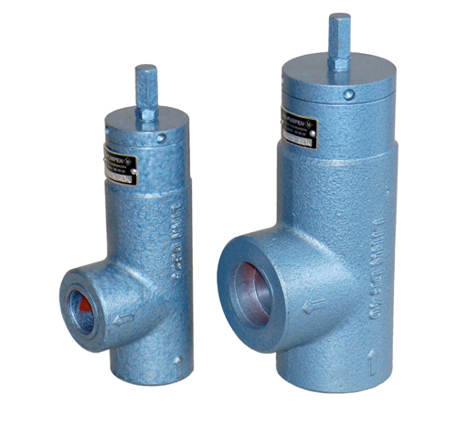 pressure stop valves for Oil series DB