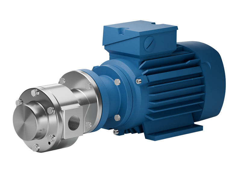 Electrical stainless steel gear pump